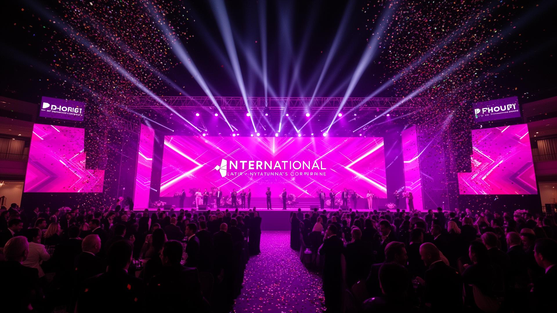 International corporate gala event production